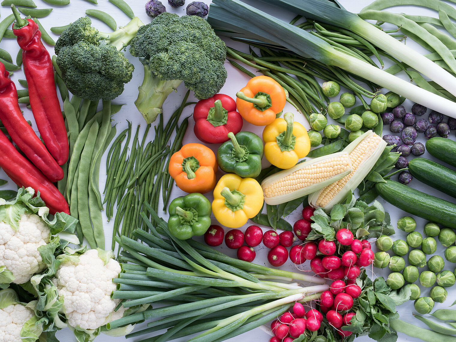 Enjoy healthy fresh vegetables daily