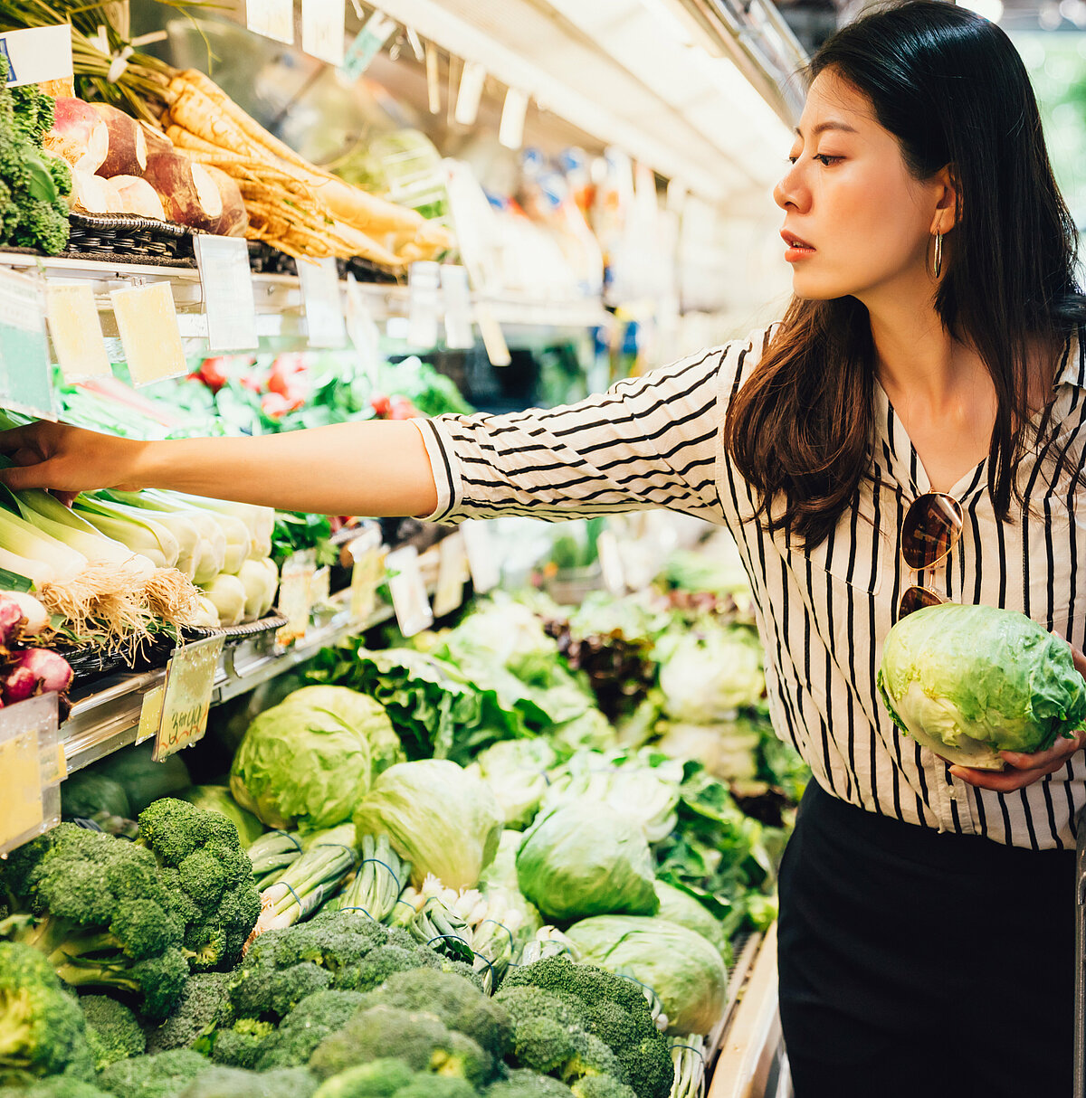 Des légumes durables et une chaîne durable